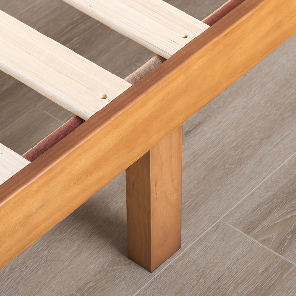 Red Barrel Studio® Harlow Solid Wood Platform Bed & Reviews Wayfair